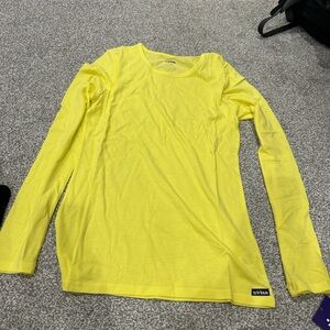 Bright Yellow Long Sleeve Shirt